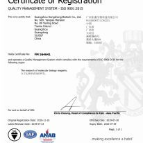 第十年！東盛順利通過質(zhì)量管理體系年審，換發(fā)ISO 9001: 2015新證書